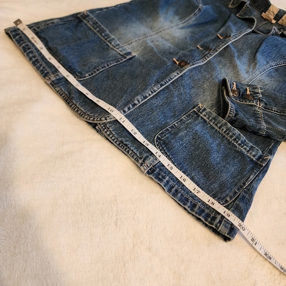 Vintage Women's St John's Bay Denim Blazer Jean Jacket Size Medium - Picture 13 of 16